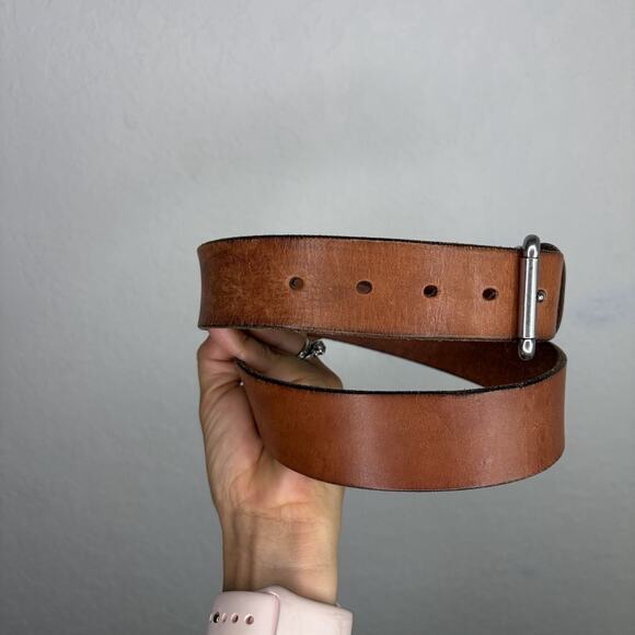 Polo Ralph Lauren Brown Genuine Leather Belt Size 36 Men’s, casual belt, classic main image 5